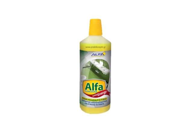 Υγρό γενικού καθαρισμού Alfa Clean System - 1lt