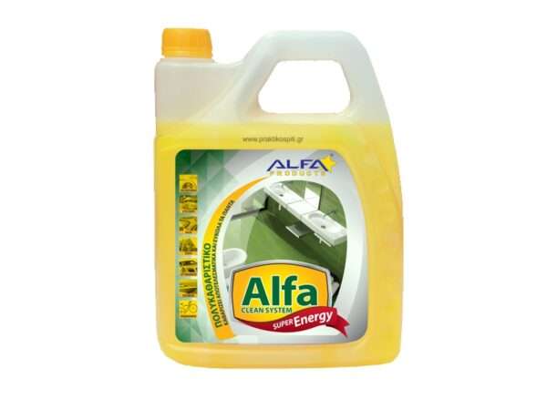 Υγρό γενικού καθαρισμού Alfa Clean System - 4lt