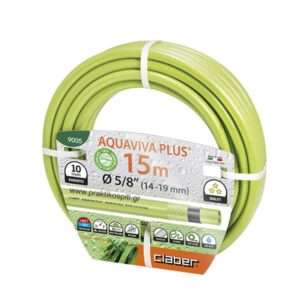 Claber Λάστιχο Κήπου Πράσινο Aquaviva Plus 5/8¨ - 15m - 9005