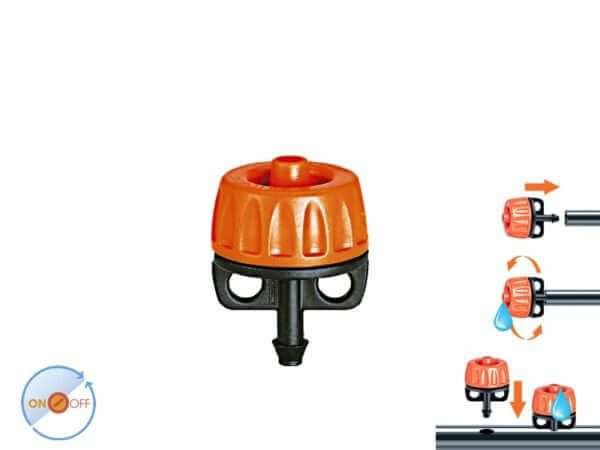 Claber Σταλάκτης Αυτορυθμιζόμενος 0.06 l/min - 91222 (Blister)