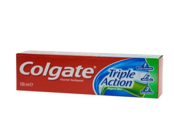 Colgate Φθοριούχος Οδοντόκρεμα Triple Action - 100ml