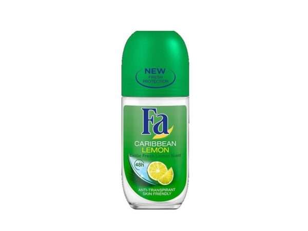 Fa Αποσμητικό Roll-On Caribbean Lemon - 50ml