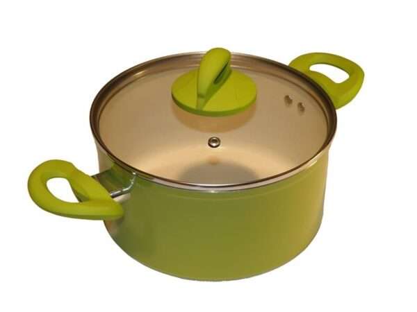 Χύτρα με Καπάκι Κεραμική Επίστρωση Green Cooking Eco 2 μεγέθη