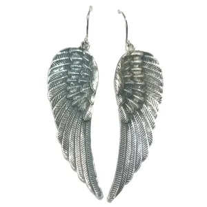 Σκουλαρίκια από Ασήμι 925° Φτερά Αγγέλου