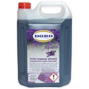 Υγρό Γενικού Καθαρισμού Λεβάντα 4lt DORO