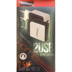 Φορτιστής με 2 Υποδοχές USB 1.5A και 2.1Α