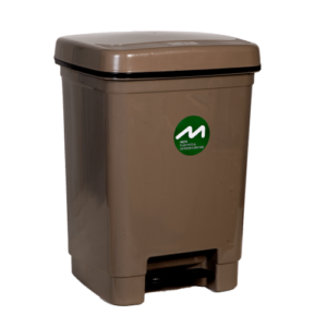 Κάδος Απορριμάτων Πεντάλ Κουζίνας τετράγ. 40lt - Καραμέλα